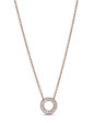 PANDORA Mod. SPARKLING PINK HEART COLLIER NECKLACE