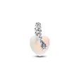 PANDORA JEWELRY Mod. SHOOTING STAR & HEART DANGLE CHARM