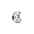 PANDORA JEWELRY Mod. HEART & CLOVER FOUR-LEAF DANGLE CHARM