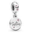 PANDORA Mod. FOREVER SISTERS DANGLE CHARM