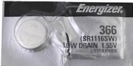 ENERGIZER BATTERY Ref. 366