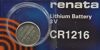 RENATA BATTERY Ref. CR1216 - 3V