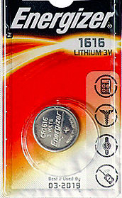 ENERGIZER BATTERY Ref. CR1616 - 3V