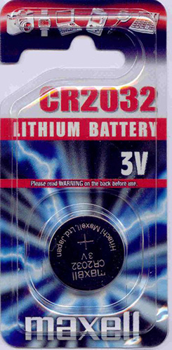 MAXELL BATTERY Ref. CR2032 - 3V