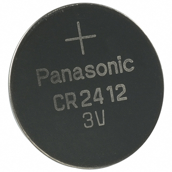 PANASONIC BATTERY Ref. CR2412 - 3V