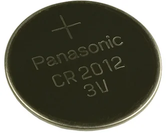 PANASONIC BATTERY Ref. CR2012 - 3V