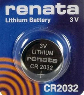 RENATA BATTERY Ref. CR2032 - 3V