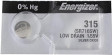 ENERGIZER BATTERY Ref. 315
