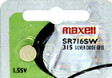 MAXELL BATTERY Ref. 315