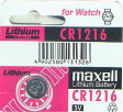 MAXELL BATTERY Ref. CR1216 - 3V
