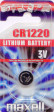 MAXELL BATTERY Ref. CR1220 - 3V