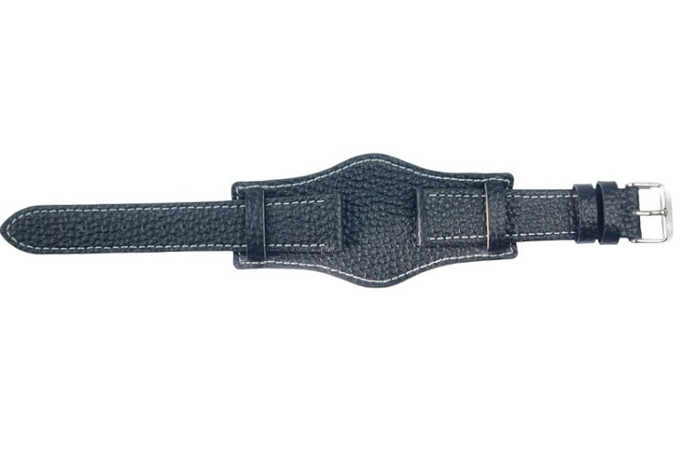 LEATHER Strap Black- 18mm