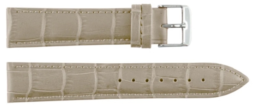 LEATHER Strap Beige - 22mm