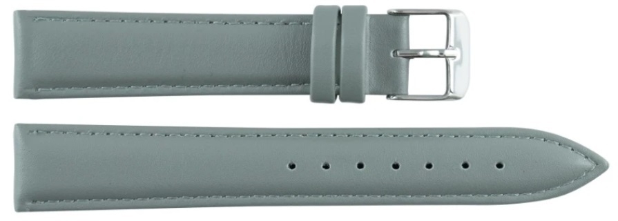 LEATHER Strap Grey - 18mm