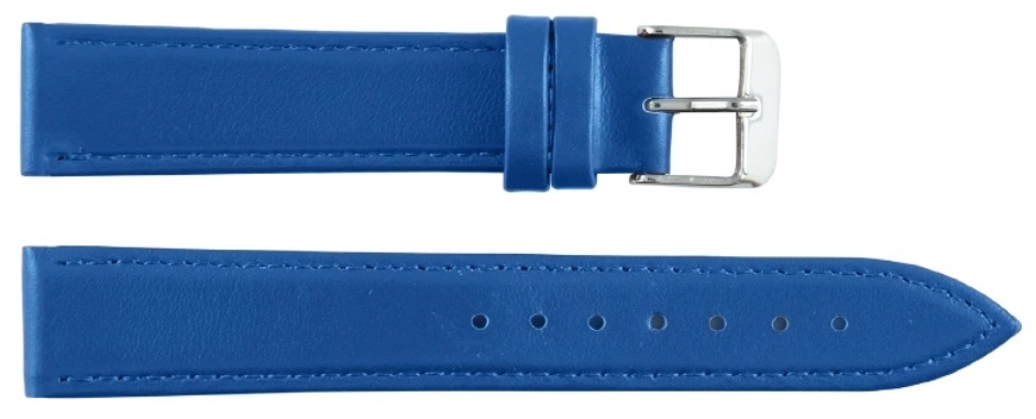 LEATHER Strap Blue - 24mm
