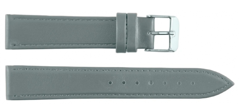 LEATHER Strap Grey - 22mm
