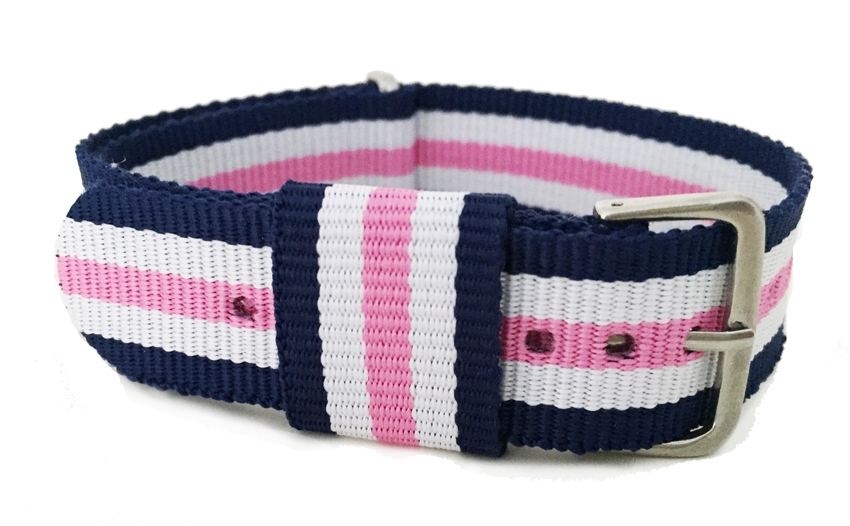 Black/White/Pink - 20mm