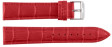 LEATHER Strap Red - 18mm