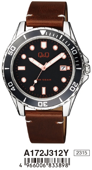 Q&Q Mod. GENT DATE