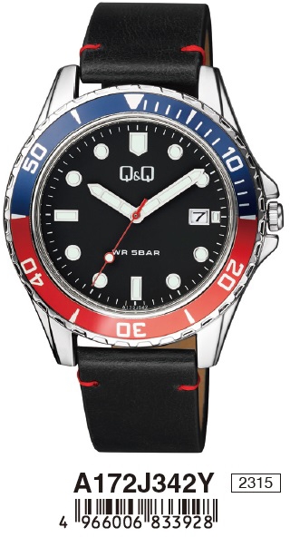 Q&Q Mod. GENT DATE