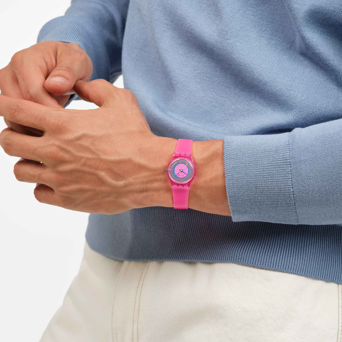SWATCH Mod. PRISMATICALLY PINK
