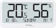 TECHNO LINE Mod. WS9455 - Termometro- igrometro digitale con orologio e data - Digital thermometer- hygrometer with clock and date