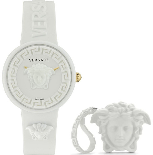VERSACE Mod. MEDUSA POP + VERSACE WHITE SILICON PURSE