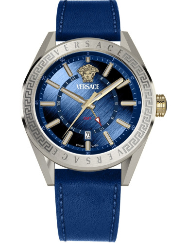 VERSACE Mod. V-CODE GMT - BLUE