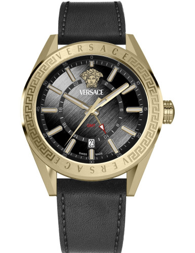 VERSACE Mod. V-CODE GMT - BLACK