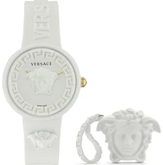 VERSACE Mod. MEDUSA POP + VERSACE WHITE SILICON PURSE