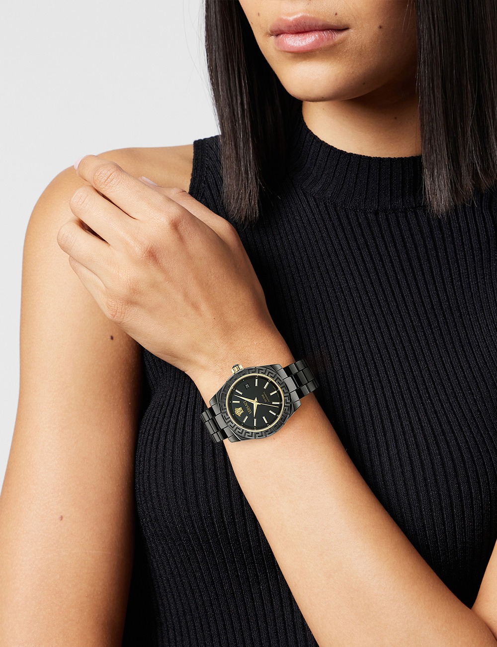 VERSACE Mod. DV ONE AUTOMATIC - BLACK