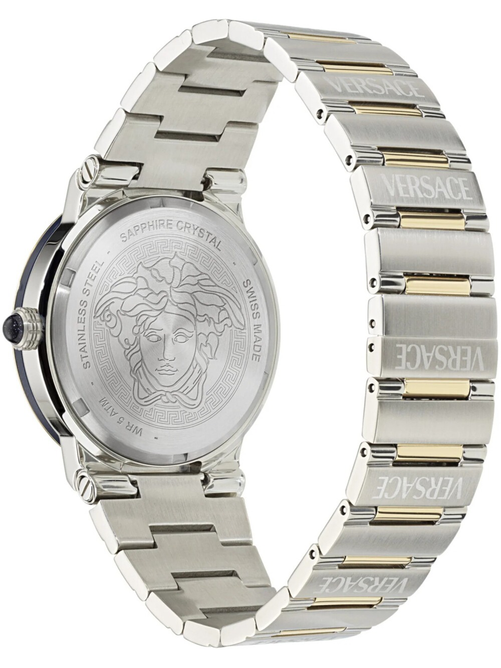 VERSACE Mod. GRECA LOGO MOONPHASE - DIAMONDS