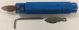 Coltello apricasse. manico in alluminio antiscivolo. 1 lama di ricambio - Watch case opener knife. non-slip aluminium handle + 1 spare blade